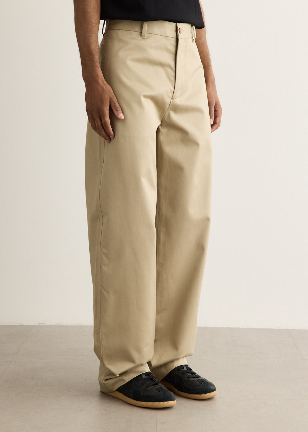 Palass Classic Cotton Satin Trousers