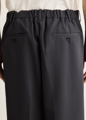 Scale Off Wool Wide Slacks