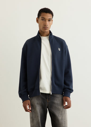 Grey Fox Head Zipped Comfort Sweatshirt