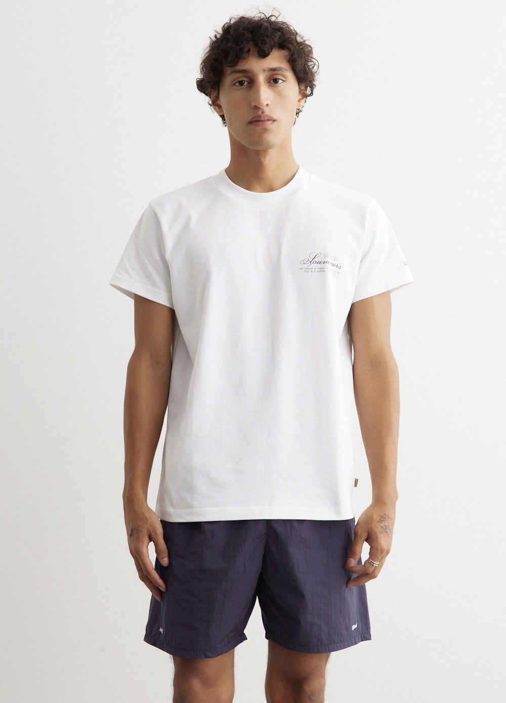 A.P.C. - x JJJJound Hotel T-Shirt - Tshirt logo,All Products : American Fashion Style Bags On Sale