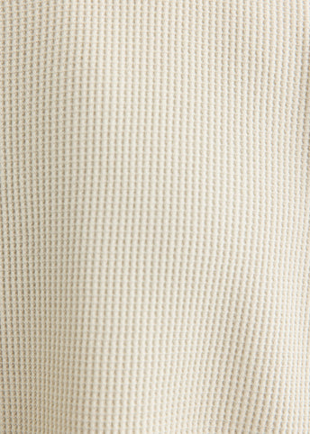 SNYC Pigment Waffle Top