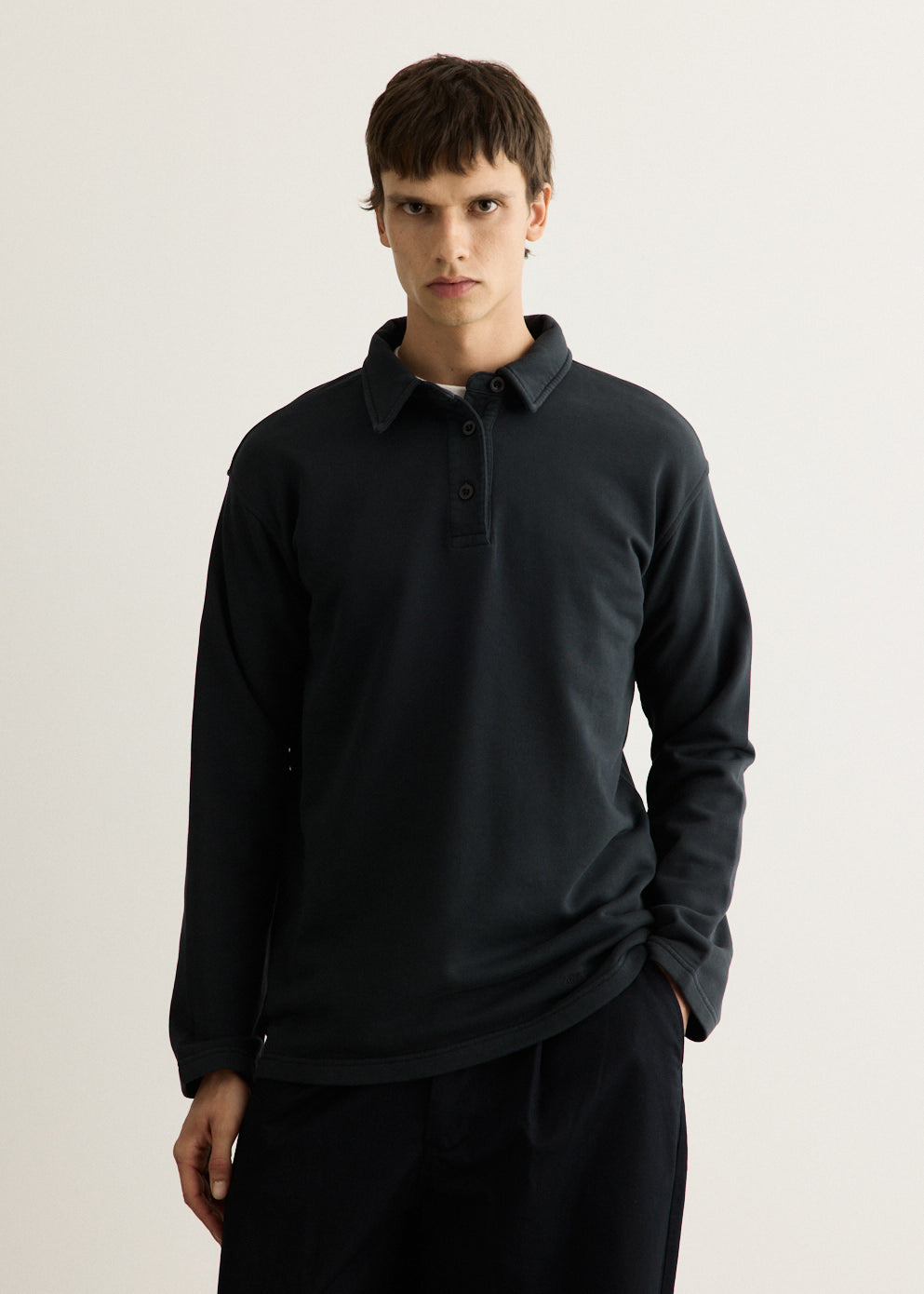 Long Sleeve Polo