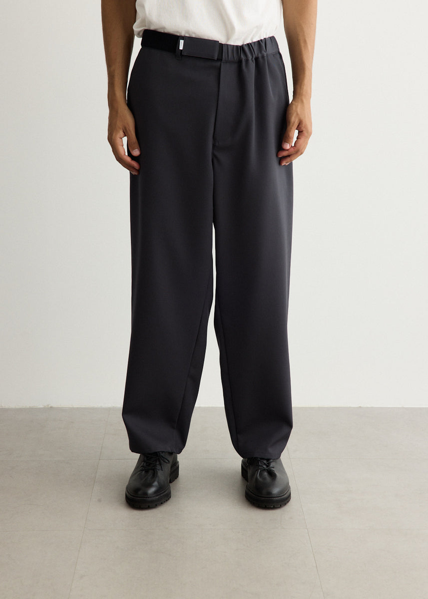 パンツ Scale Off Wool Wide Tapered Chef Pants Scale Off Wool Wide Tapered Chef Pants