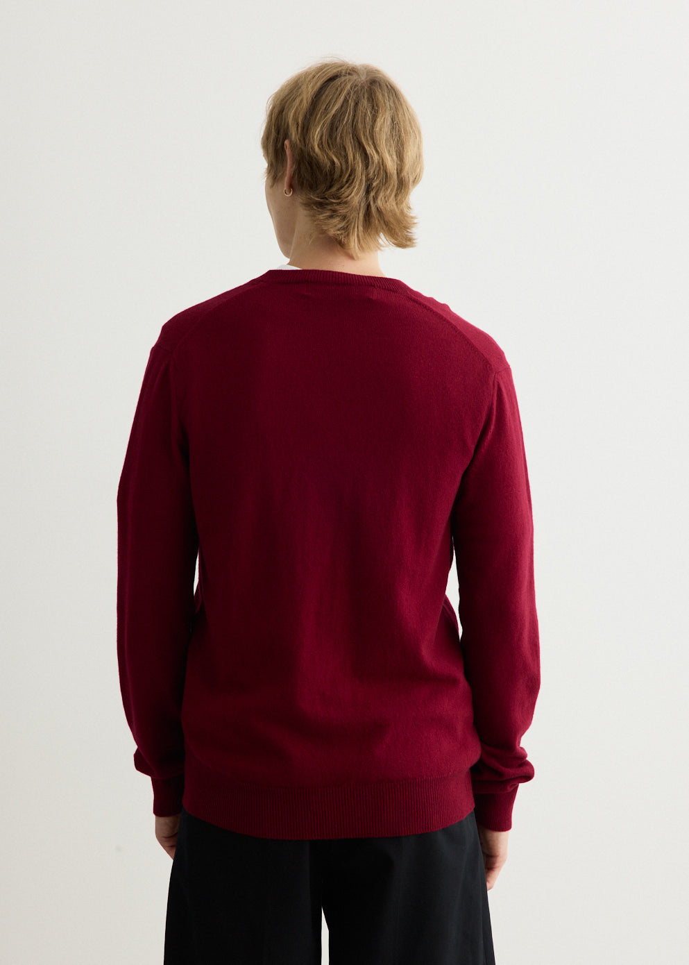 Red Heart V-Neck Sweater