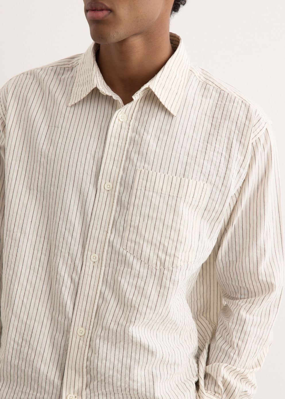 Ole Oversized Striped Shirt