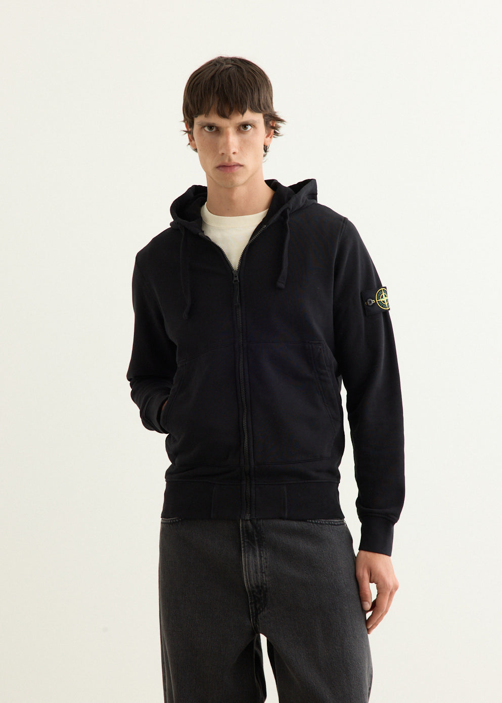 Organic Cotton Full Zip Hooded Sweatshirt