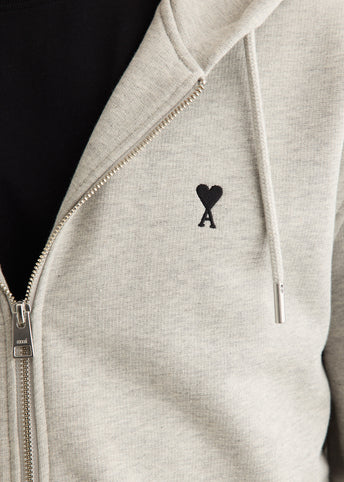 Hoodie with Contrasted Ami De Coeur
