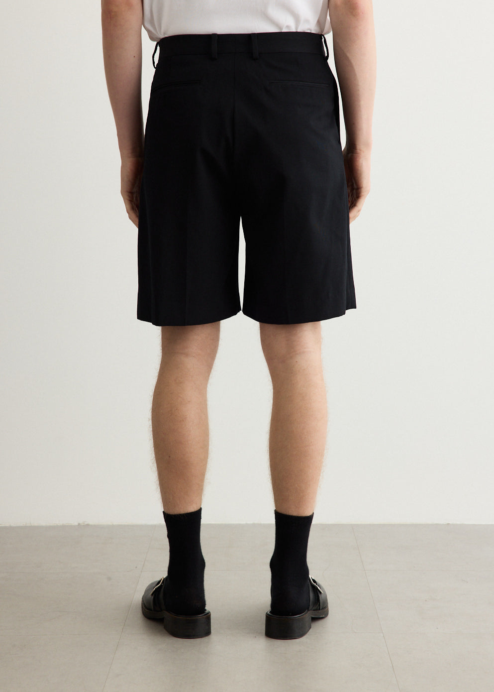 Light Wool Max Gabardine Shorts