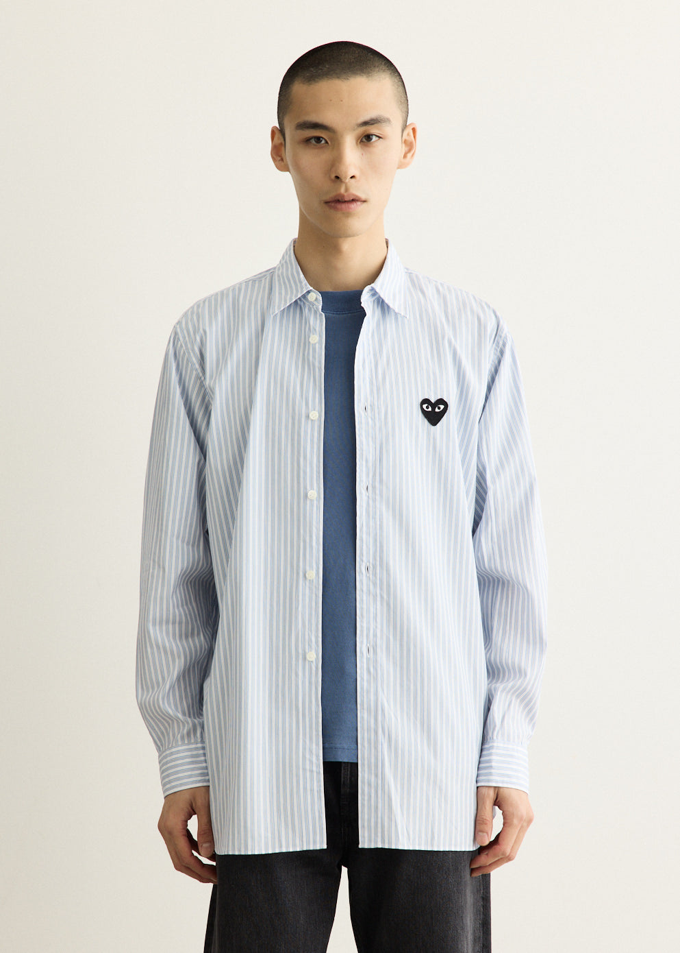 Black Emblem Long Sleeve Shirt