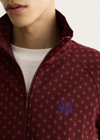 Poly Jacquard Track Jacket