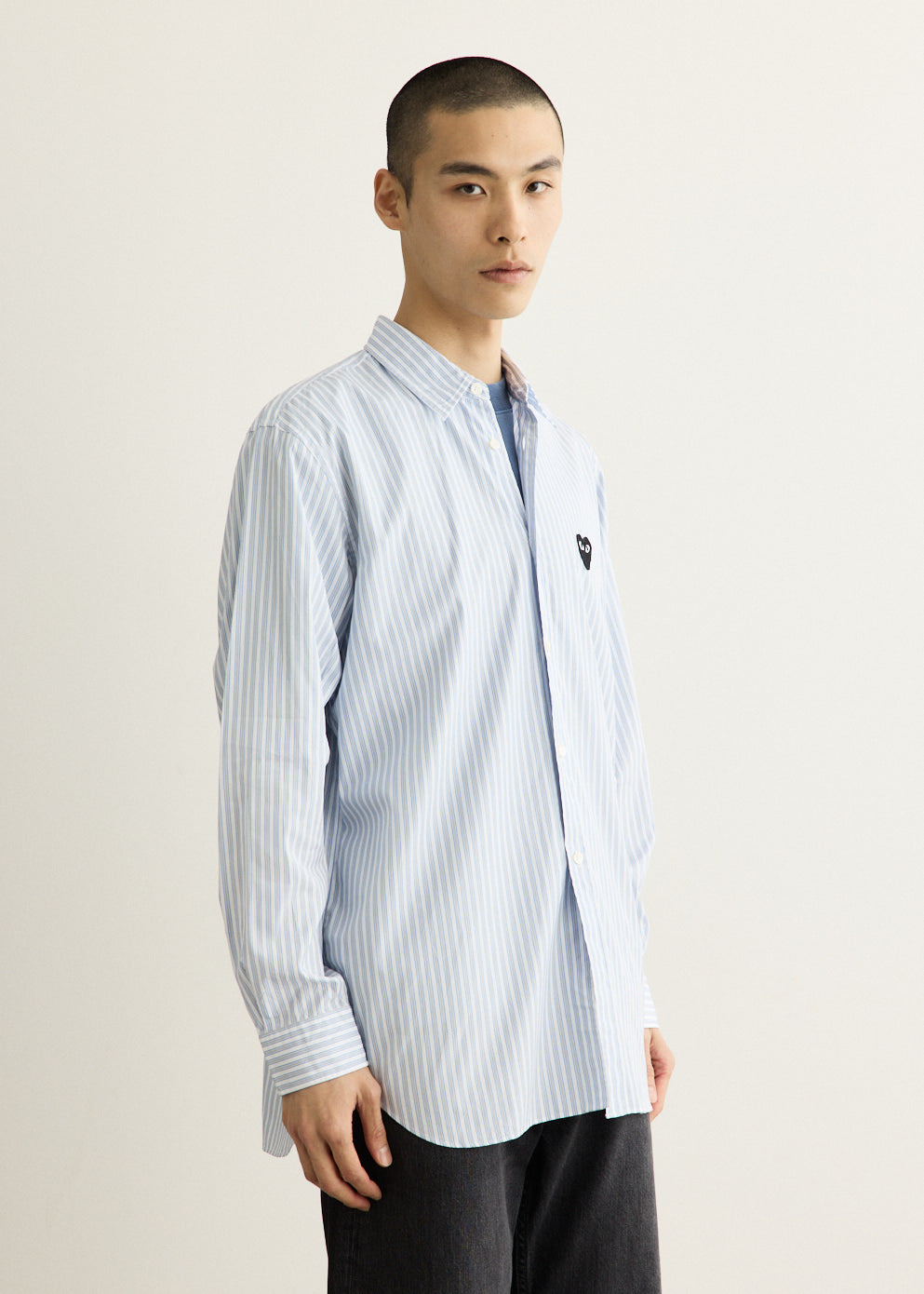 Black Emblem Long Sleeve Shirt