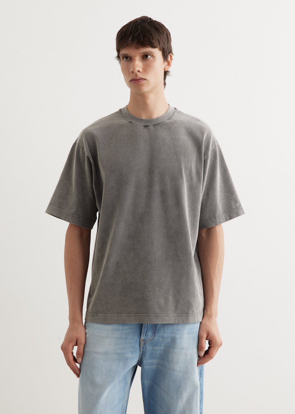 Acne Studios - Exford U Vintage T-Shirt - Tshirt,All Products : American Fashion Style Bags On Sale Acne Studios - Exford U Vintage T-Shirt - Tshirt,All Products : American Fashion Style Bags On Sale