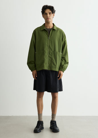Red Box Nylon Long Sleeve Shirt