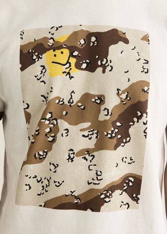 20/-Jersey Ringer T-Shirt (PECKISH CHOKO-CHIP CAMO)