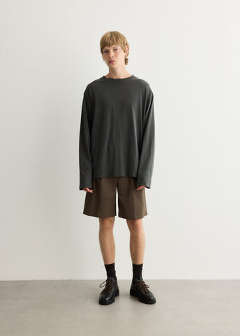 Light Wool Max Gabardine Shorts