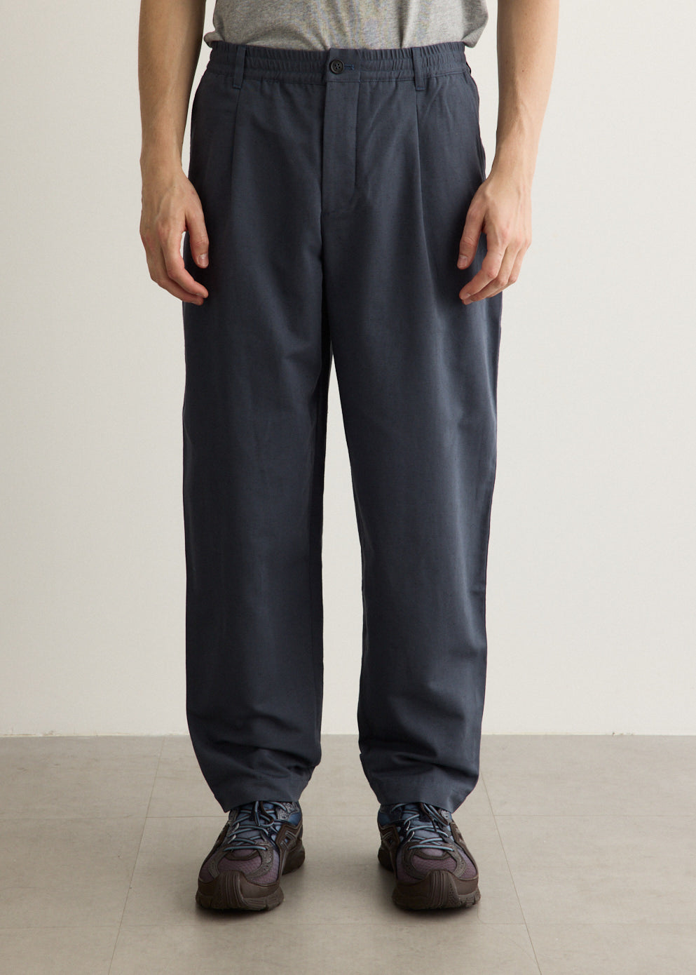 Elasticated Pleated Pants