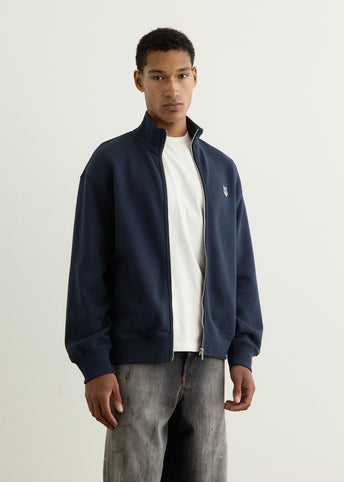 Grey Fox Head Zipped Comfort Sweatshirt