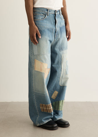 14oz Denim 5P Baggy Pants (BETHAL-PAL remake)