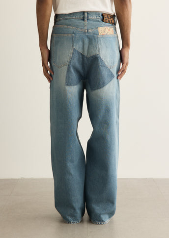14oz Denim 5P Baggy Pants (BETHAL-PAL remake)