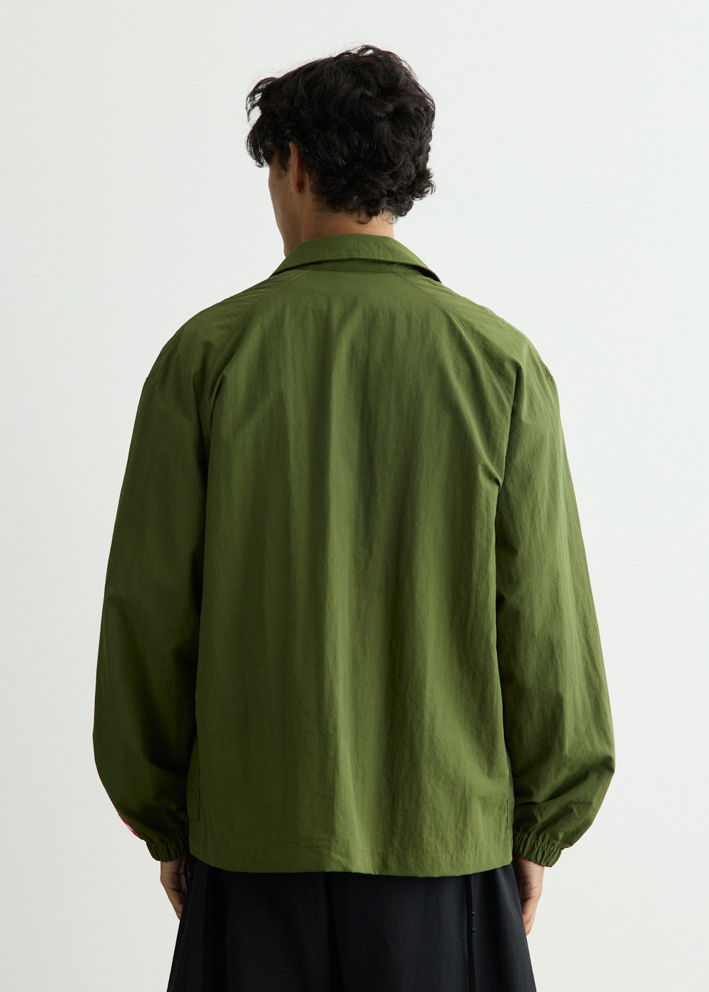 Red Box Nylon Long Sleeve Shirt