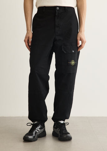 Loose Fit Organic Cotton Broken Twill Cargo Pants