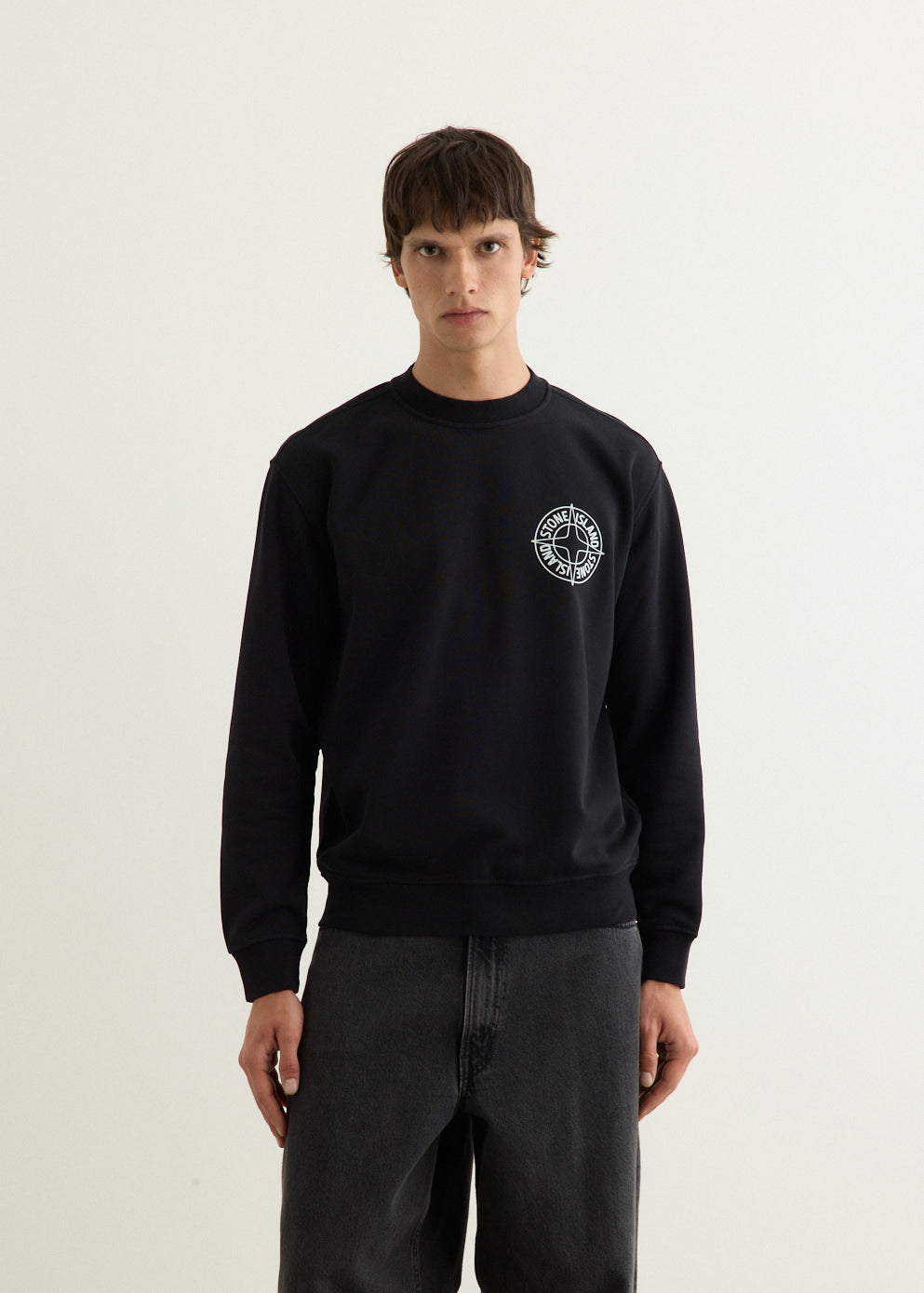 Outline Compass Oversized Sweatshirt