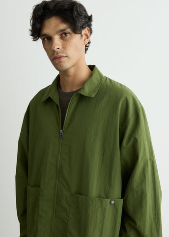 Red Box Nylon Long Sleeve Shirt