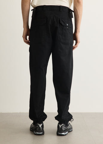 Loose Fit Organic Cotton Broken Twill Cargo Pants