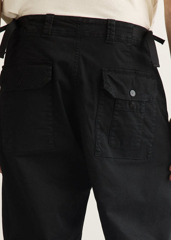 Loose Fit Organic Cotton Broken Twill Cargo Pants