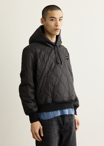 Black Emblem Black Heart Hoodie
