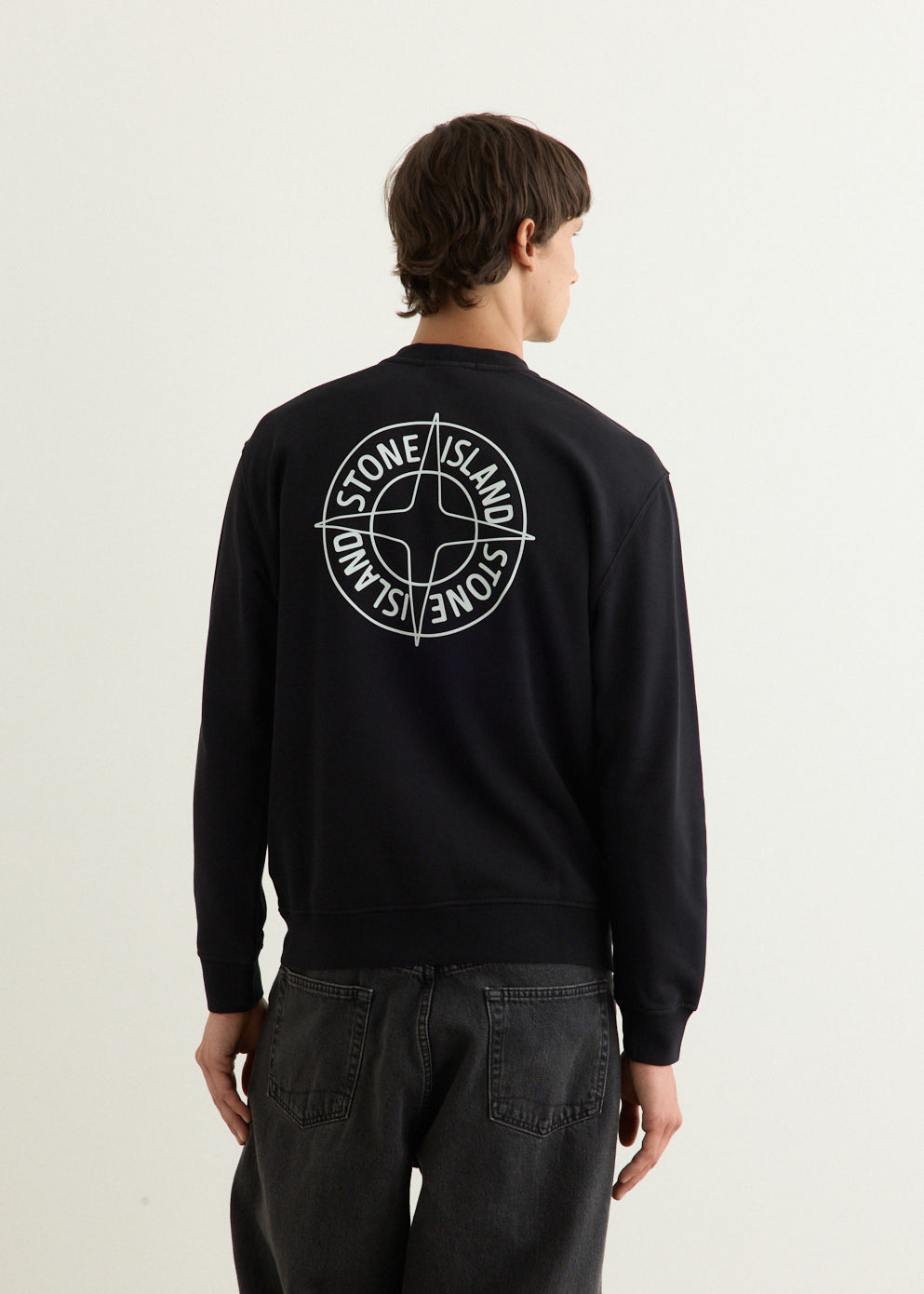 Outline Compass Oversized Sweatshirt