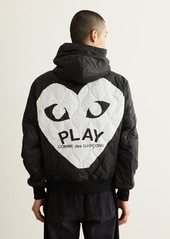 Black Emblem Black Heart Hoodie
