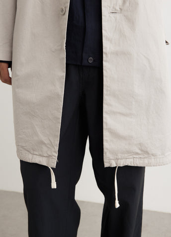 24SS @graphpaper_official PERTEX® SHIELD 3L Bal Collar Coat Size / 1,2  Color / BLACK #LIVING #graphpaper #グラフペーパー #高知 #高知セレクトショップ