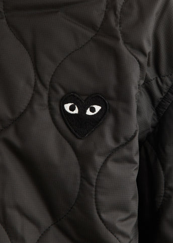 Black Emblem Black Heart Hoodie