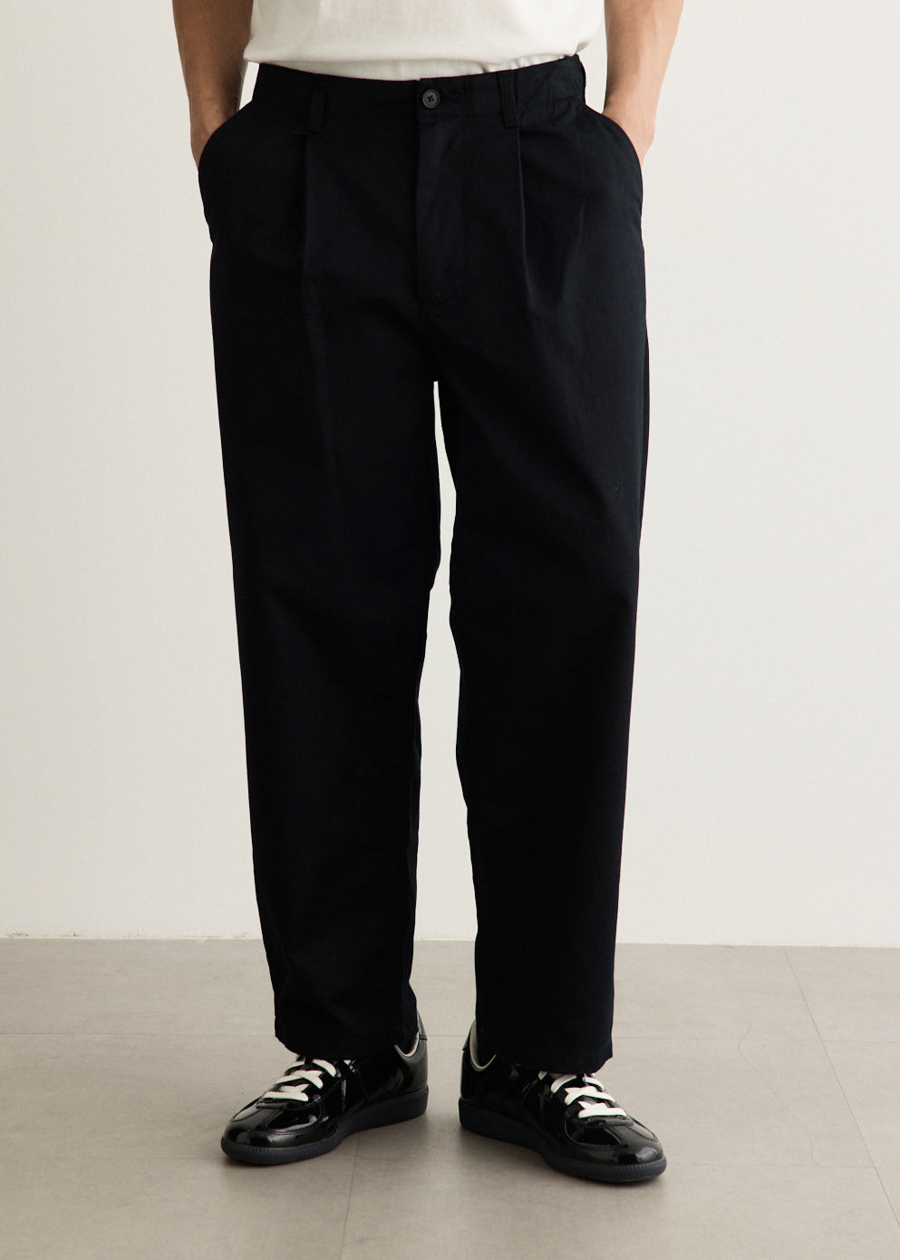 Selvedge 1 Pleat Pants