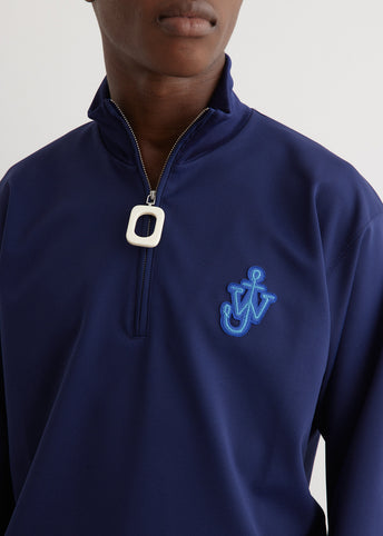 Anchor Half Zip Track Top