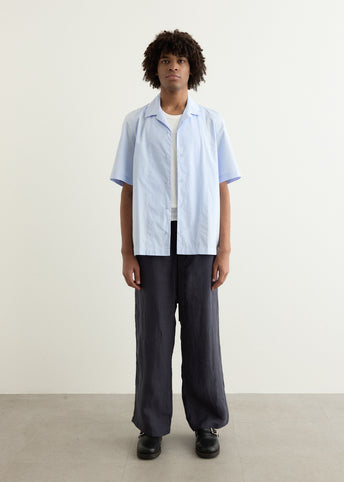 Wide Leg Linen Trousers