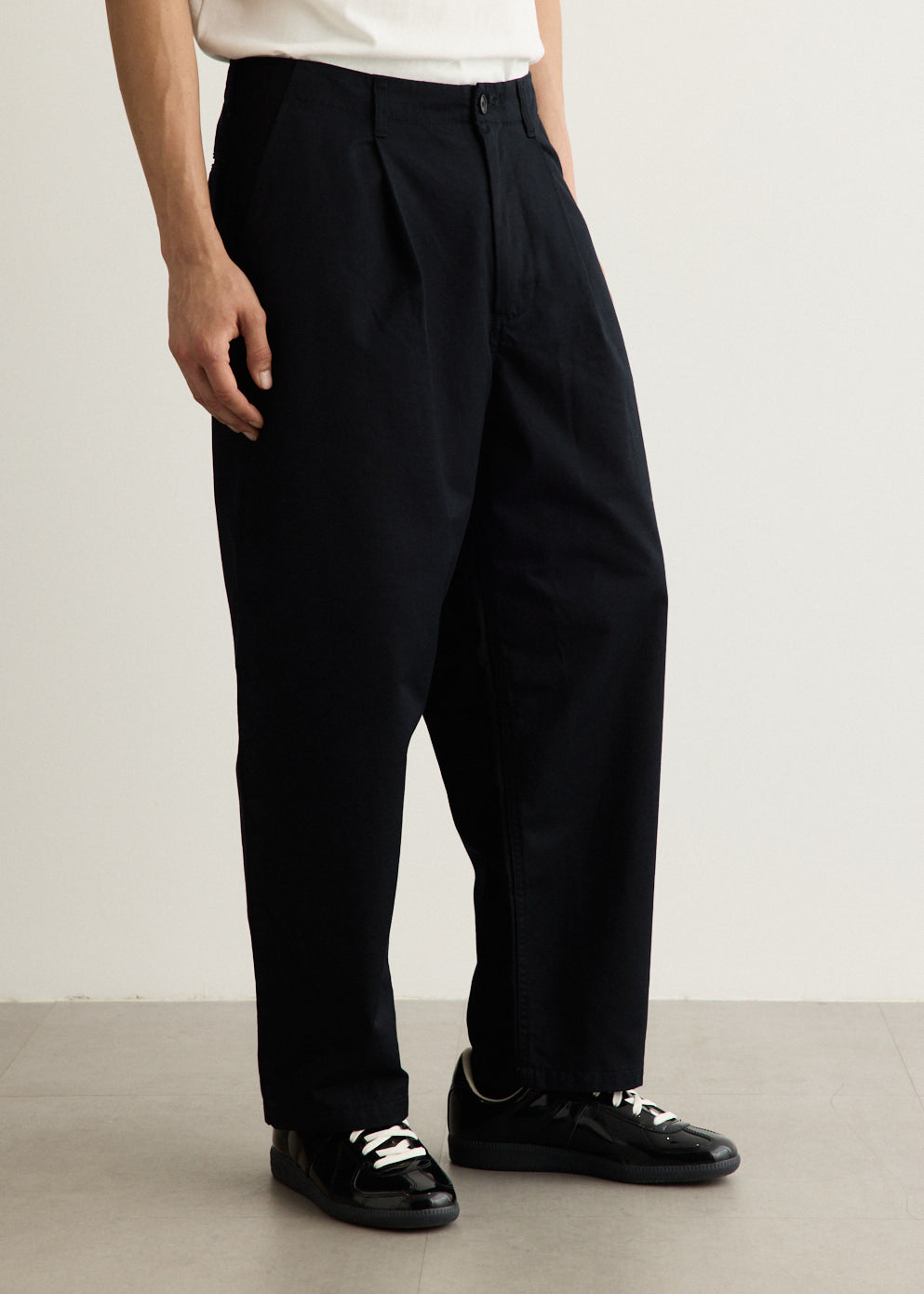Selvedge 1 Pleat Pants