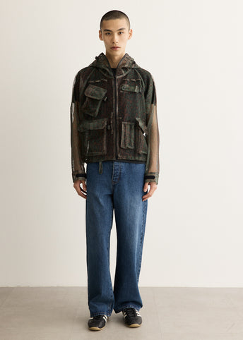 Bush Trek Jacket - Printed Heavyweight Mesh