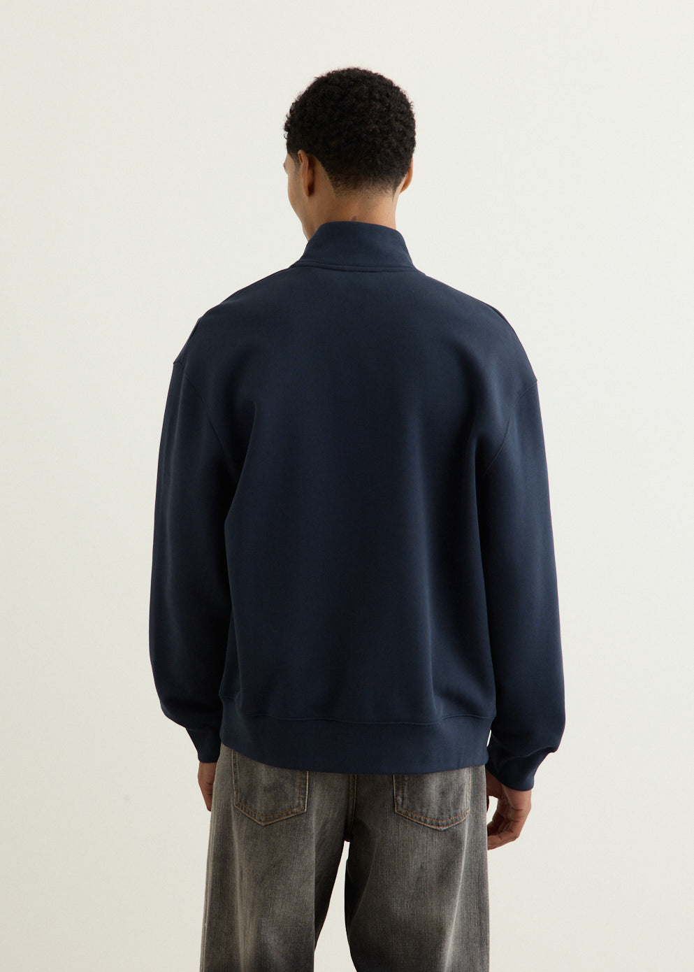 Grey Fox Head Zipped Comfort Sweatshirt