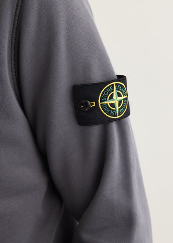 Organic Cotton Fleece Garment Dyed Crew Sweatshirt