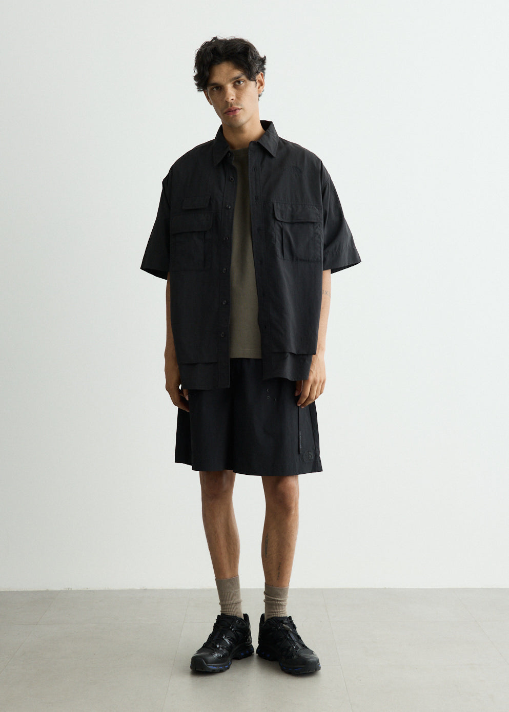 Layered Combat Short Sleeve Shirt