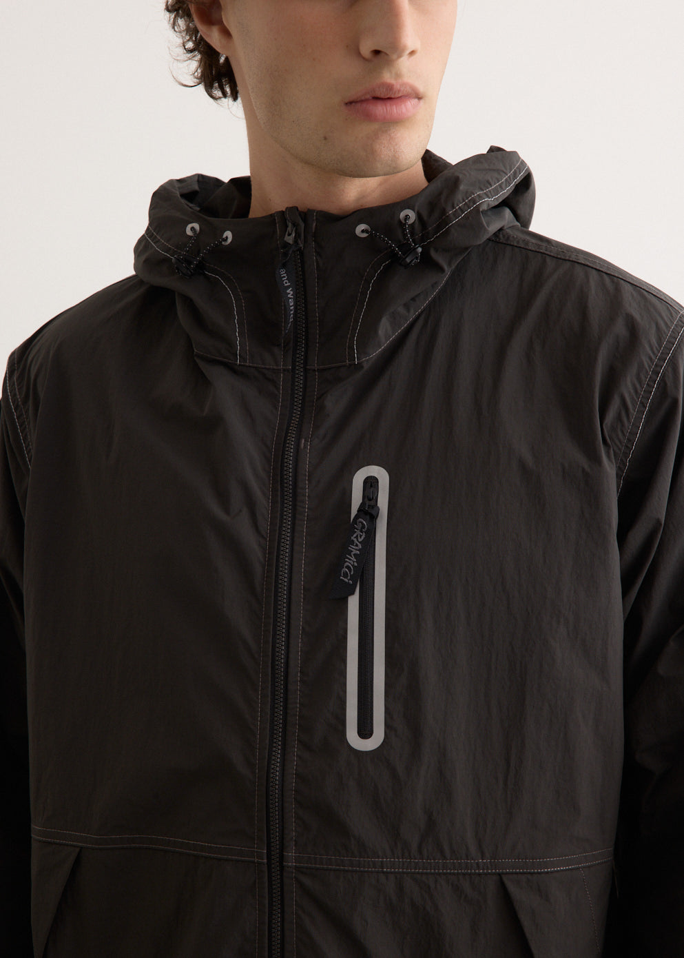 x And Wander Brushed Nylon Jacket
