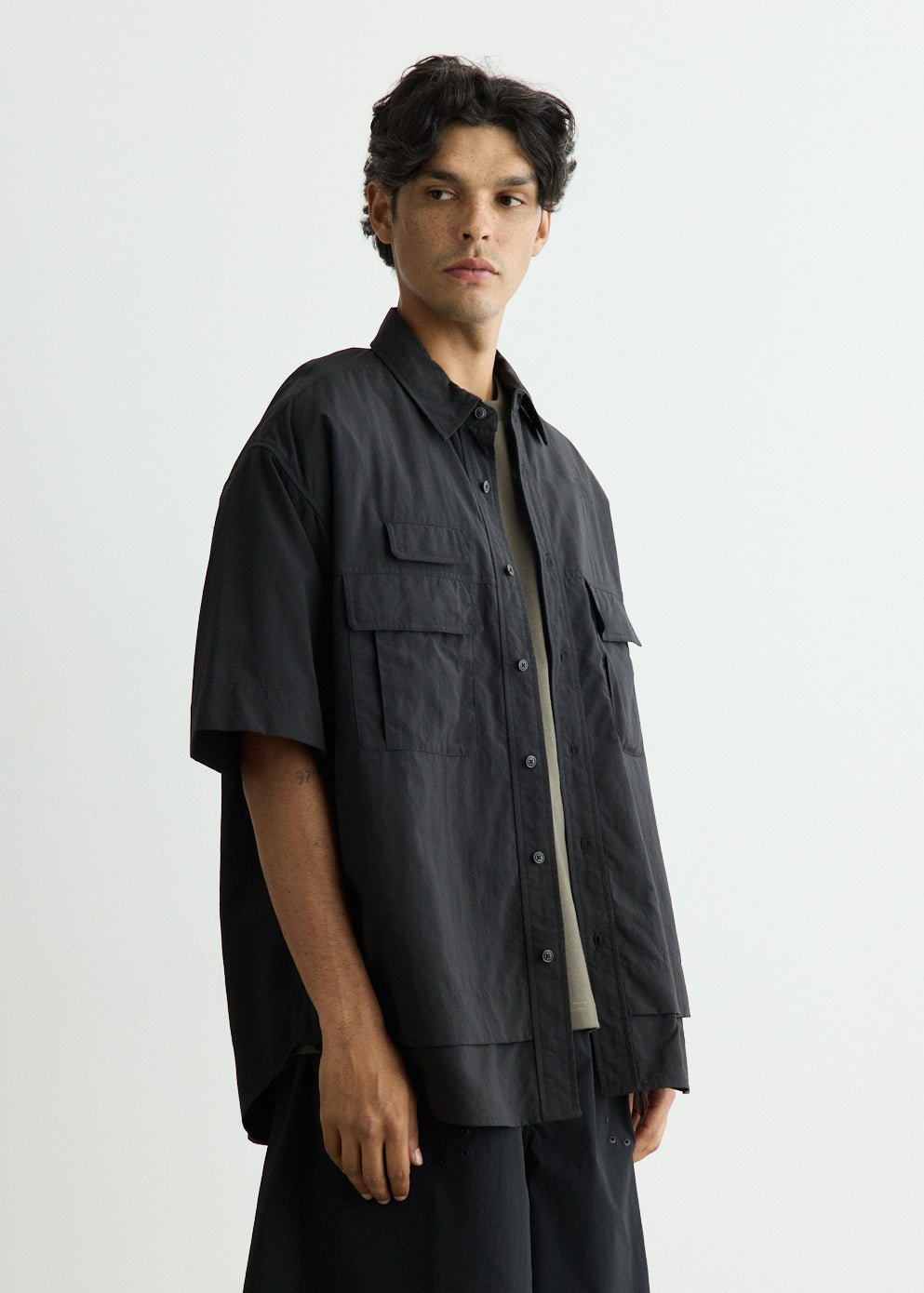 Layered Combat Short Sleeve Shirt