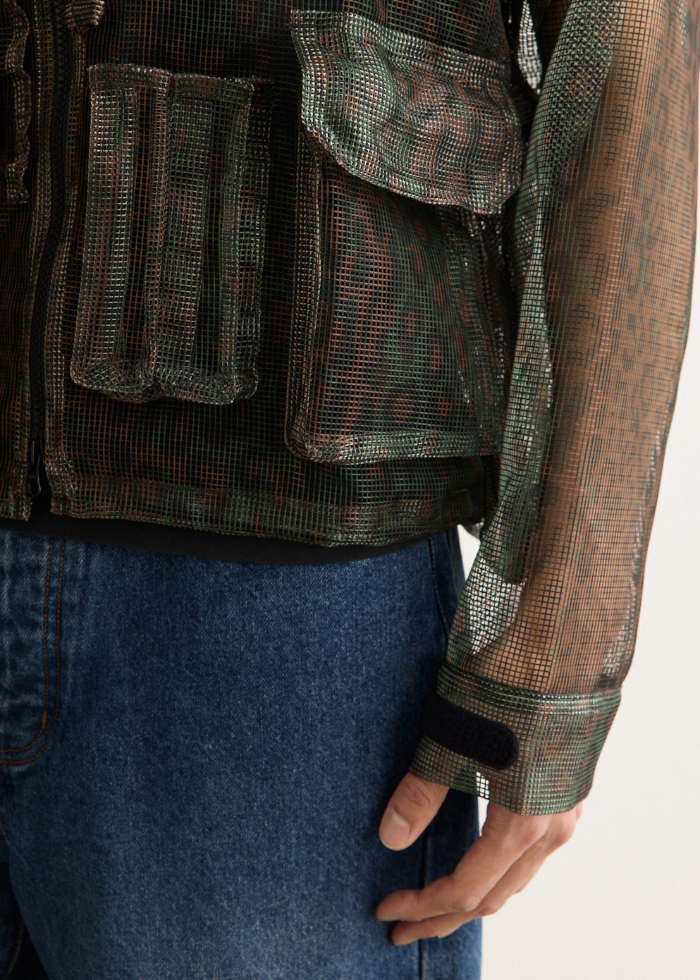 Bush Trek Jacket - Printed Heavyweight Mesh