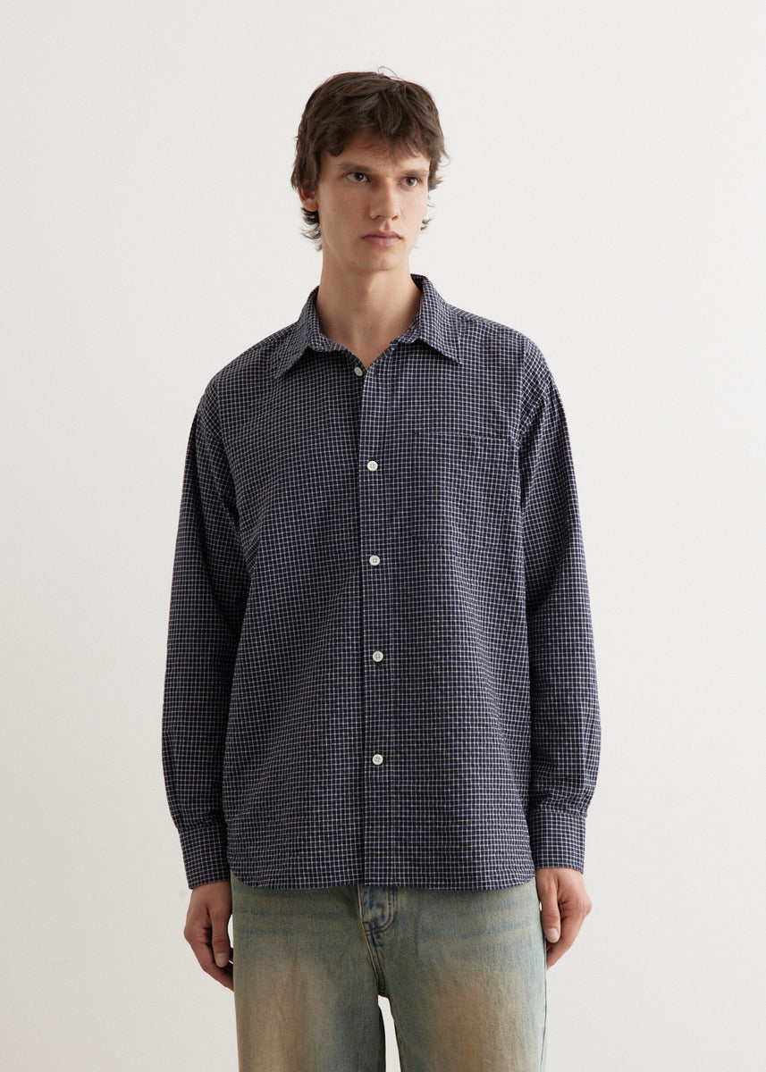 シャツ IONSEOUL Paris Decky Oversized Checkered Shirt Oversized check shirt brown For Women | Sandro Paris