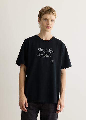 S/S Crew Neck Simplify T-Shirt