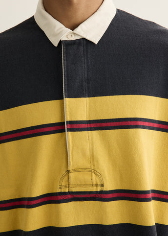 16/-Panel Stripe Jersey BIG Rugby Shirt