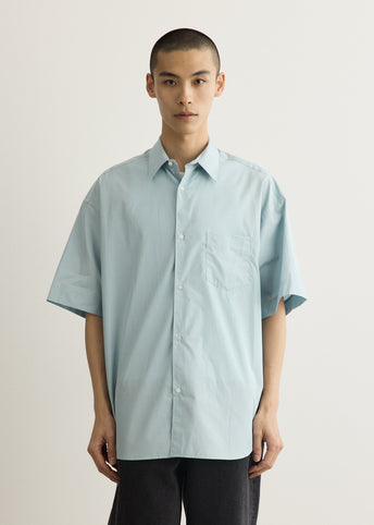 ALUMO for GP Short Sleeve Oversized Regular Collar Shirt