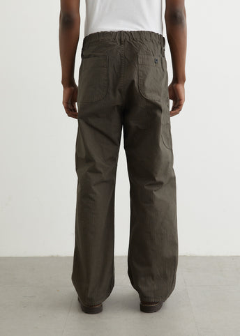 Wide Fit French Work Pants
